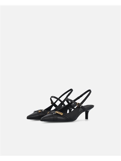 Slingback con cinturini e applicazioni gioiello PINKO | SD0489P003Z99